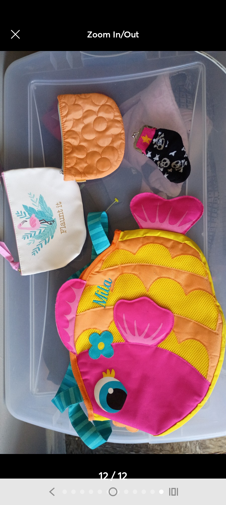 Fun bag listing