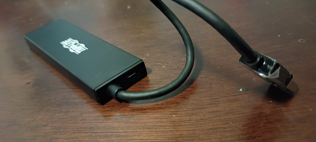 TrippLite Ultra-Slim Portable USB 3.0 SuperSpeed Hub, 4 Ports, Black