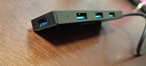 TrippLite Ultra-Slim Portable USB 3.0 SuperSpeed Hub, 4 Ports, Black